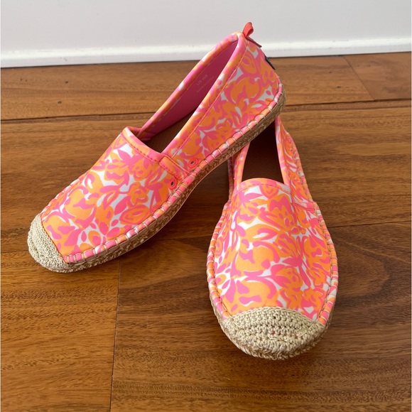 NEW Vinyard Vines Seastar Beachcomber Espadrille Water Sandals Summer Blooms, 8 - Picture 2 of 11